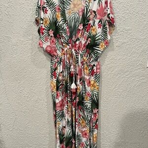 Floral Paradise Women's Swim Coverup